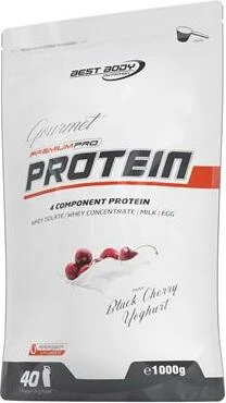 Best Body Nutrition Gourmet Premium Pro Protein Black Cherry Yoghurt 1kg