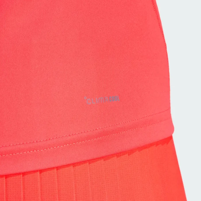 adidas Club Tennis Climacool Tanktop Funktionsshirt ärmellos semi lucid red (Damen)