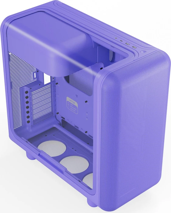 Hyte X50 Taro Milk, violett, Glasfenster