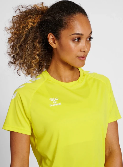 hummel Core XK Funktionsshirt kurzarm blazing yellow (Damen)