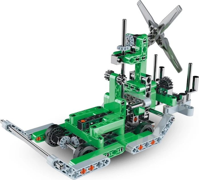 Clementoni Galileo Construction Challenge Helikopter & Airboat