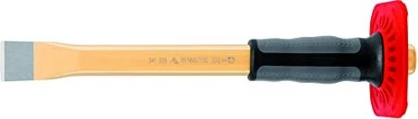Rennsteig Maurermeißel lackiert mit Handschutz 300x29mm