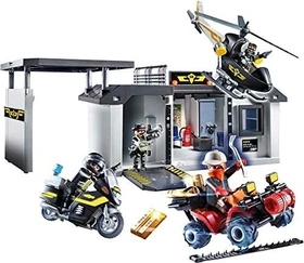 playmobil City Action Große Mitnehm-SEK-Zentrale
