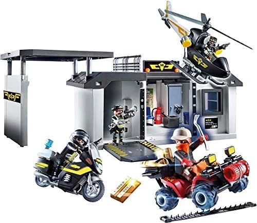 playmobil City Action Große Mitnehm-SEK-Zentrale