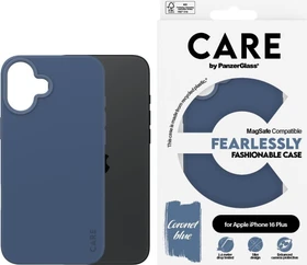 PanzerGlass Care Fashionable Case MagSafe für Apple iPhone 16 Plus Coronet Blue