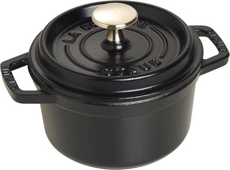 Zwilling Staub Cocotte Schmortopf rund 14cm 800ml schwarz
