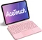 Inateck Ultraleicht Tastatur für iPad Air 6/iPad Air 5/iPad Pro 11", pink, DE Vorschaubild