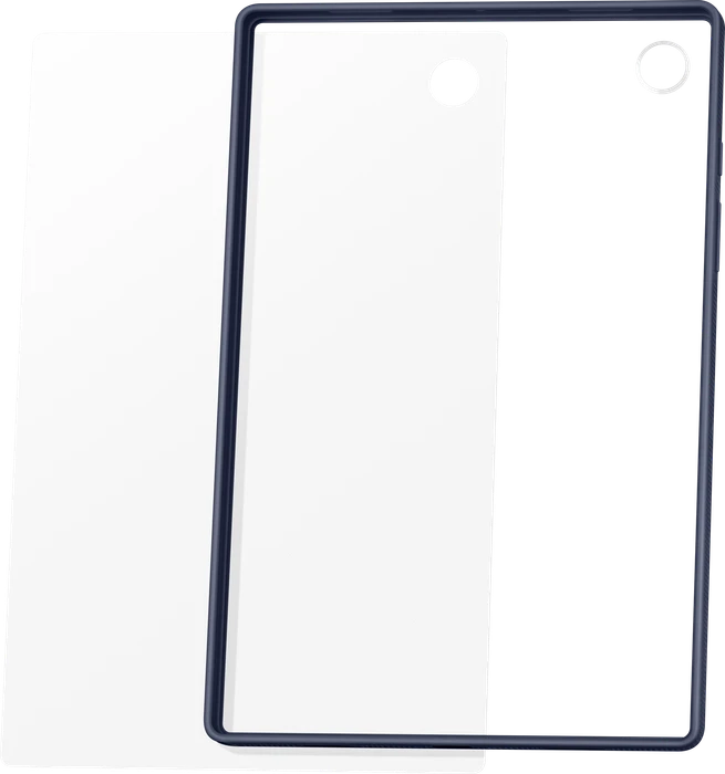 Samsung EF-QX200 Clear Edge Cover für Galaxy Tab A8 X200/X205, Navy