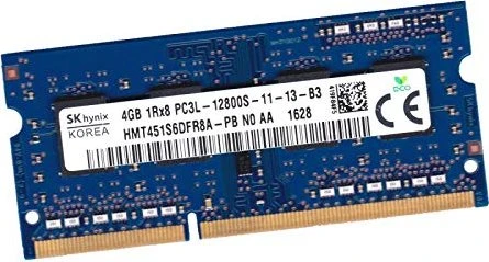 SK hynix SO-DIMM 4GB, DDR3L-1600, CL11-11-11, 1R