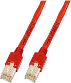 EFB Elektronik TM11 UC300 Patchkabel, Cat5e, F/UTP, RJ-45/RJ-45, 5m, rot