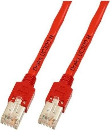 EFB Elektronik TM11 UC300 Patchkabel, Cat5e, F/UTP, RJ-45/RJ-45, 5m, rot