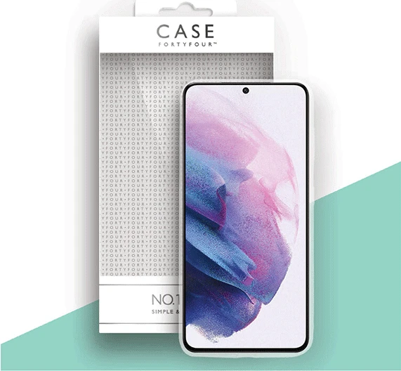Case FortyFour No. 1 für Samsung Galaxy A02s transparent
