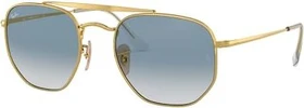 Ray-Ban RB3648 Marshal 54mm gold/hellblau (Herren)