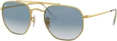 Ray-Ban RB3648 Marshal 54mm gold/hellblau (Herren)