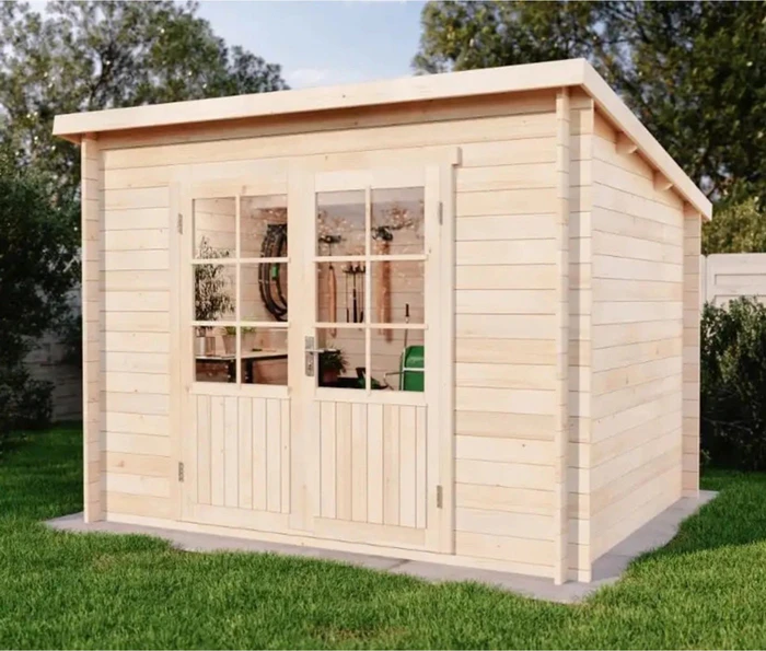 Alpholz Gartenhaus Maria 300x275cm braun