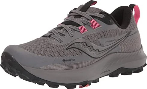 Saucony Peregrine 13 GTX gravel/black (Damen)