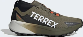 adidas Terrex Agravic GTX olive strata/cloud white/semi impact orange (Herren)