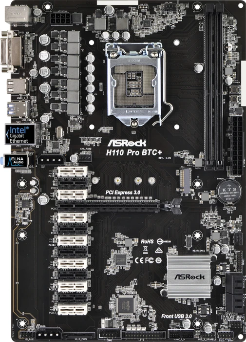 ASRock H110 Pro BTC+ (Intel 1151)