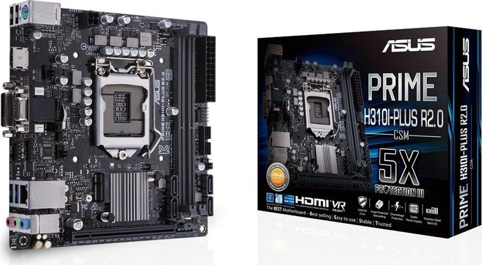 ASUS Prime H310I-Plus R2.0/CSM (Intel 1151 v2)