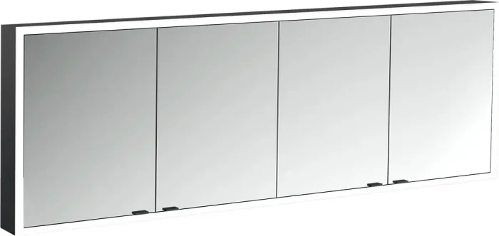 Emco Prime Facelift LED-Lichtspiegelschrank 200cm, 4 Türen, Aufputzmodell