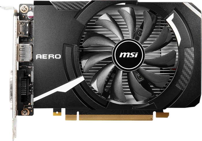 MSI GeForce GTX 1650 D6 Aero ITX, 4GB GDDR6, DVI, HDMI, DP