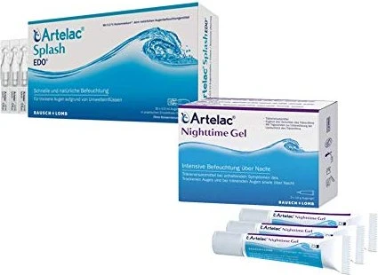 Bausch&Lomb Artelac Nighttime Gel Augengel, 30g (3x 10g)