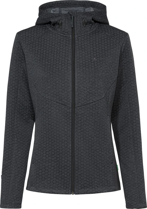 Vaude Skomer Hooded Fleece Jacke schwarz (Damen)