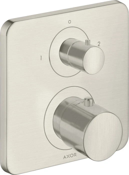 Hansgrohe Axor Citterio M Thermostat mit Ab- und Umstellventil edelstahloptik