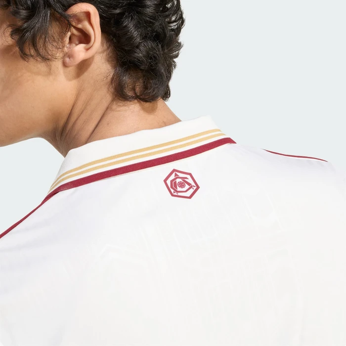 adidas FC Arsenal 2025/2026 Ausweichtrikot kurzarm cloud white/team coll burgundy 2 (Herren)