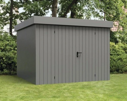 EcoStar Euroline Trend EFD10 Gerätehaus graualuminium
