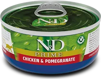 Farmina N&D Prime, Huhn & Granatapfel Adult, 1.68kg (24x 70g)