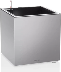Lechuza Canto Premium 40 Low LED silber metallic