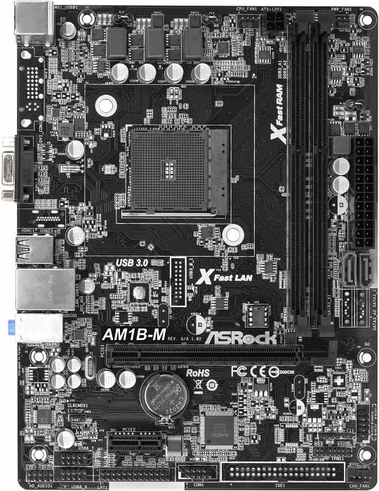ASRock AM1B-M (AMD AM1)