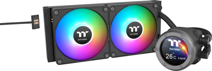 Thermaltake TH240 V2 Ultra EX ARGB Sync, schwarz