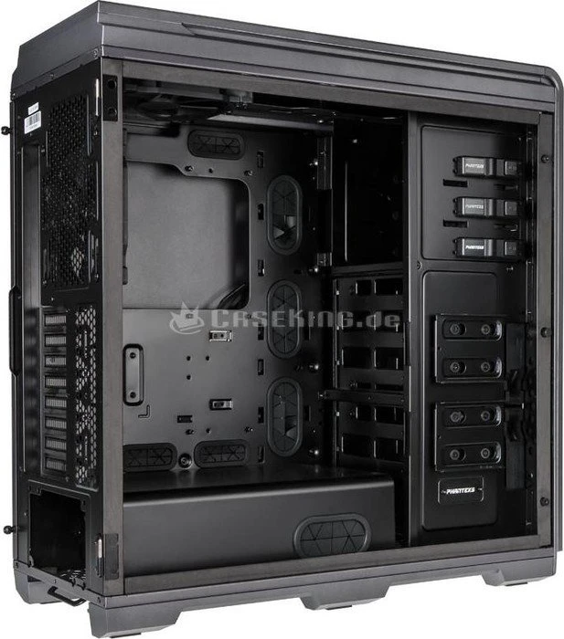 Phanteks Enthoo Luxe Tempered Glass grau, Glasfenster