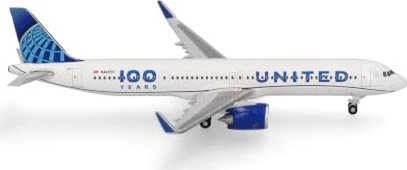 Herpa United Airlines Airbus A321neo 100 Years