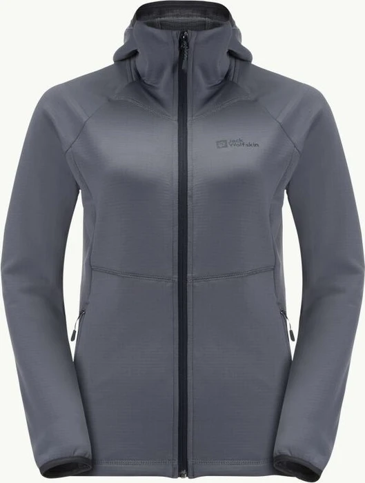 Jack Wolfskin Kolbenberg Hooded FZ Jacke dolphin (Damen)