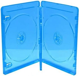 MediaRange BD-Hülle, 2 Discs, blau, 30 Stück