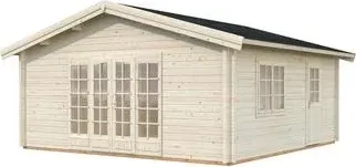 Palmako Irene 27.7m² Gartenhaus transparent tauchgrundiert