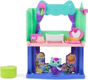 Spin Master Gabby's Dollhouse - Portal Raum Spa-tastisches Badezimmer von Meerkätzchen