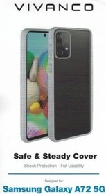 Vivanco Safe and Steady für Samsung Galaxy A72 transparent