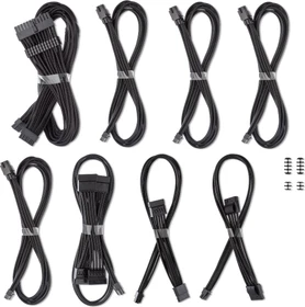CableMod C-Series Pro ModMesh Cable Kit, Corsair Type 5, schwarz (CM-PCSS-FKIT-NKK-R)