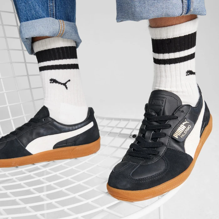 Puma Palermo Leather puma black/feather gray/gum