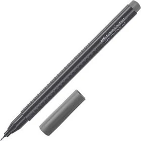 Faber-Castell Grip Finepen Faserschreiber 0.4mm grau