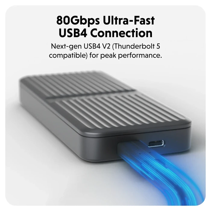 Targus HyperDrive Next USB4 M.2 PCIe Enclosure, USB4 v2