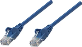 Intellinet Patchkabel, Cat5e, U/UTP, RJ-45/RJ-45, 5m, blau