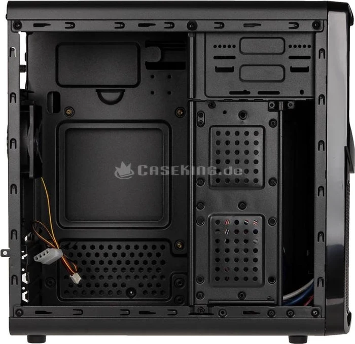 AeroCool QS-183 Advance schwarz, Lüfter LED blau