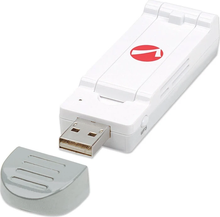 Intellinet Wireless 450N DualBand, 2.4GHz/5GHz WLAN, USB-A 2.0 [Stecker]