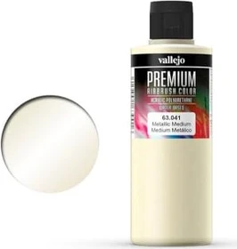 Vallejo Premium Airbrush Color metallic medium, 200ml