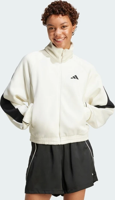 adidas Stadium Trainingsjacke off white/black (Damen)